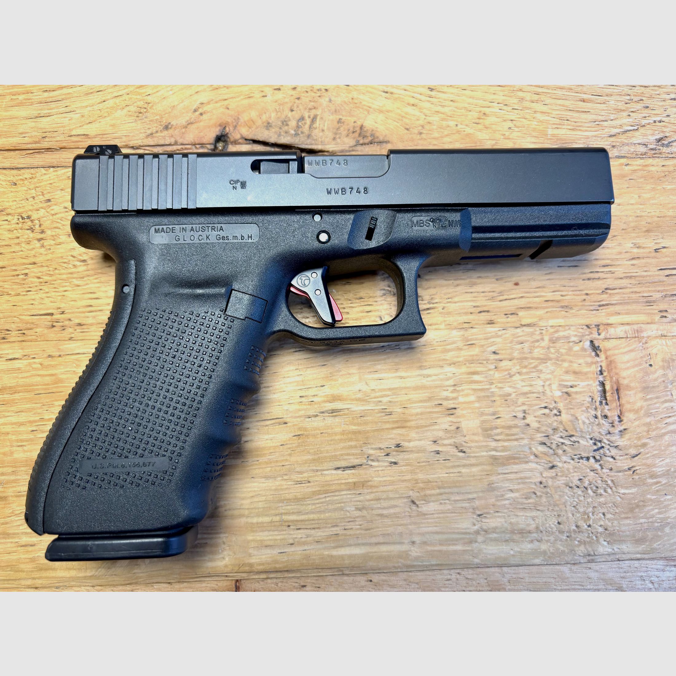 @TOP@ Glock 21 Gen. 4 Kal. .45Auto komplett set mit Timney Sport Abzug