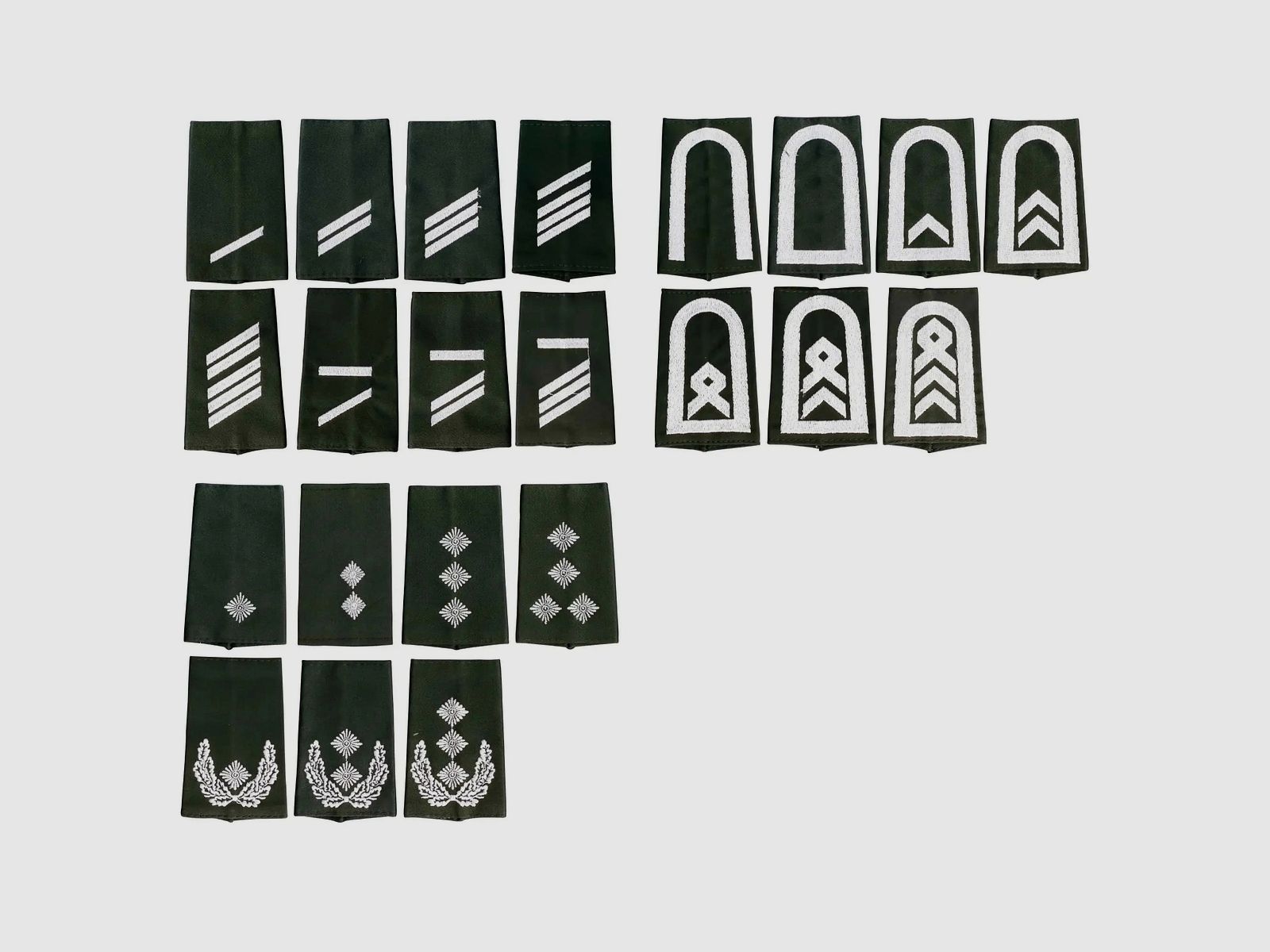 Insigne de grade Fritzsch BW Armée Olive