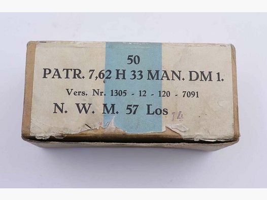 Dynamit Nobel rifle cartridges .30 Carbine/blank