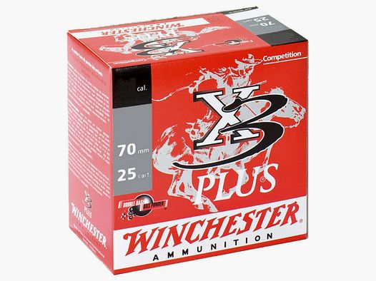 Winchester X3 Plus .20/70 24g #7,5 (2,4mm) 25 cartucce