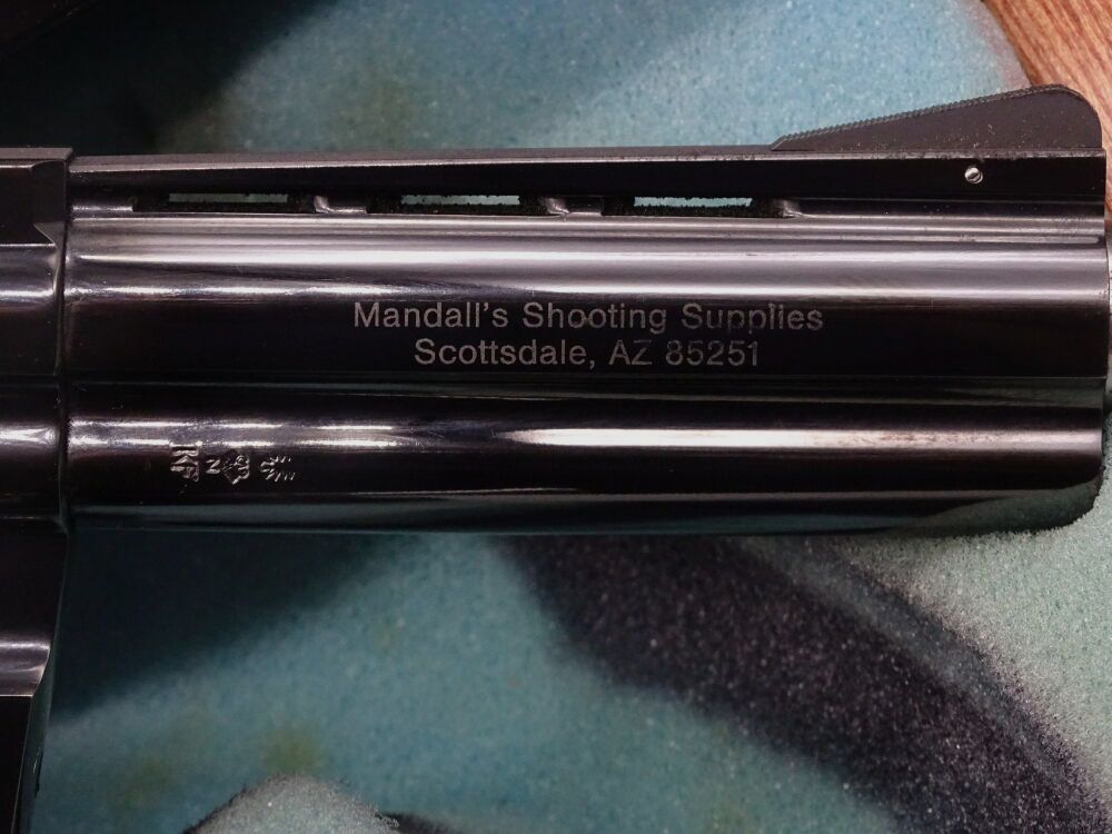 Korth Ratzeburg modèle spécial n° 5 de 6 pièces arme de collection calibre .357Mag Mandalls Shooting Supplies Scottsdale + WT 9mm Luger