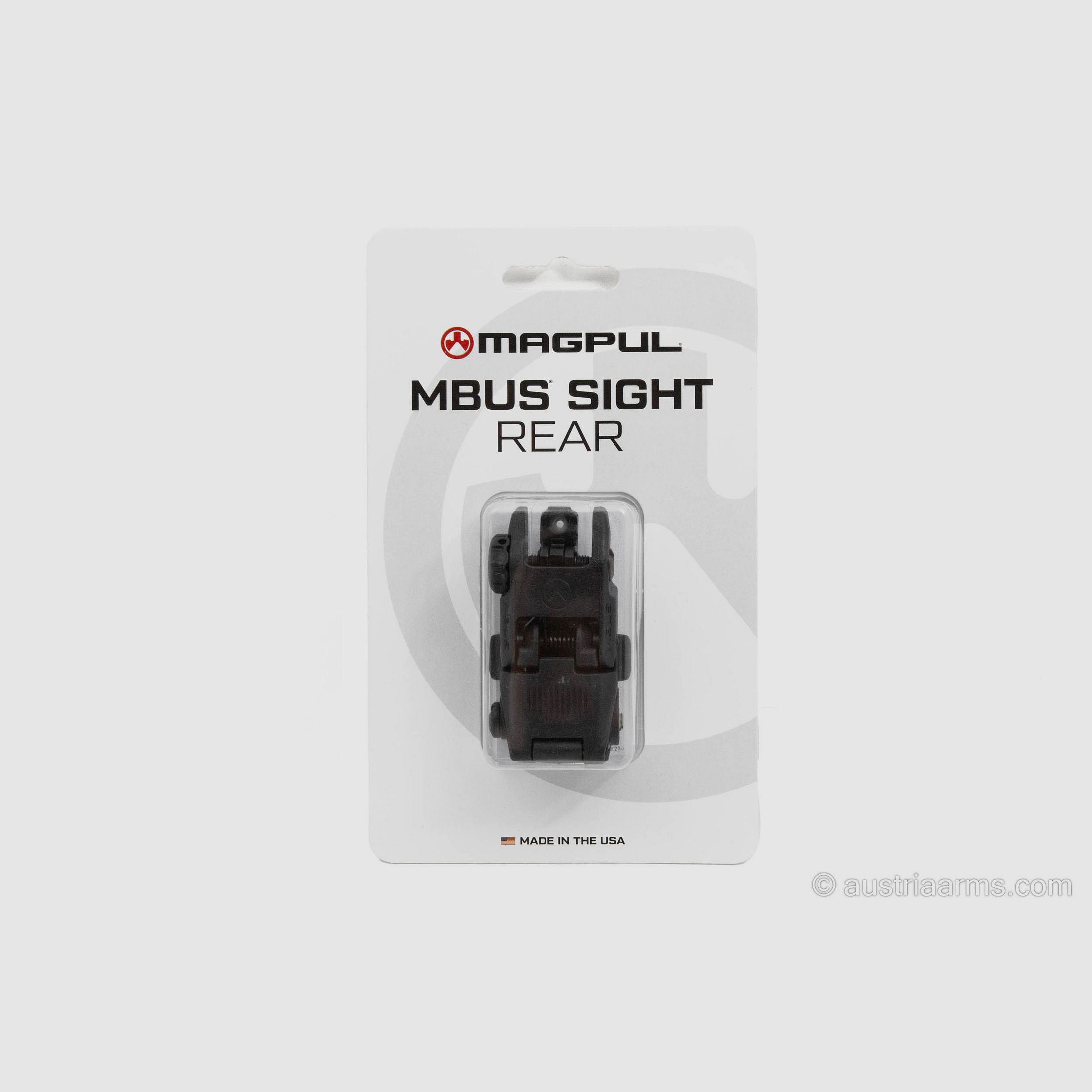 Magpul MBUS Sight Rear Gen 2, Schwarz