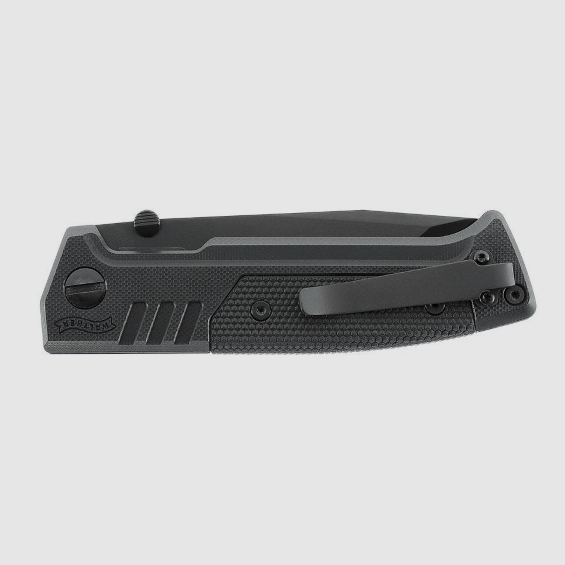 Umarex 5.0881 Knife Walther PDP Tanto Folder plain, black