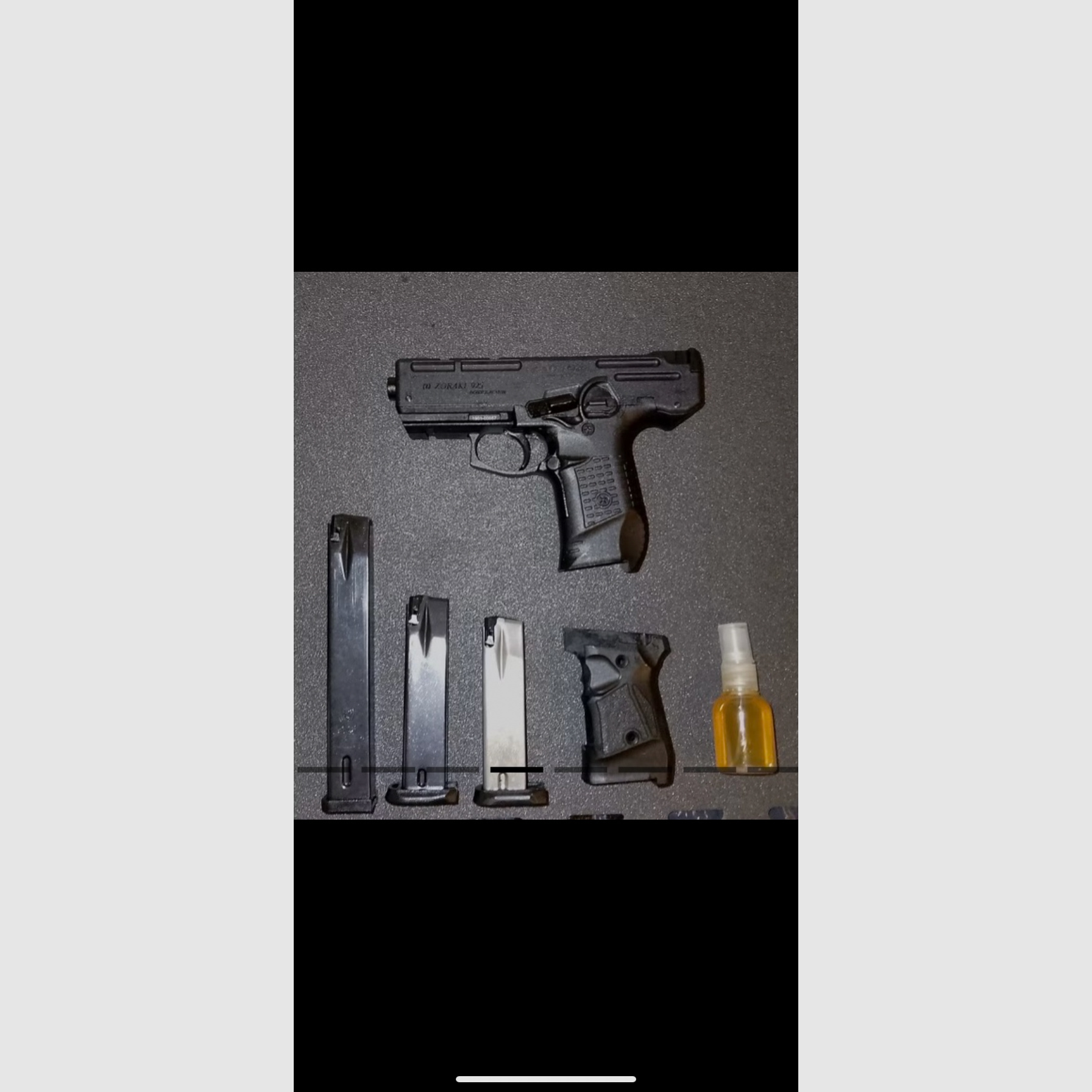 VK Zoraki 925 + Zoraki 914 Kit de conversion Noir PTB 1005