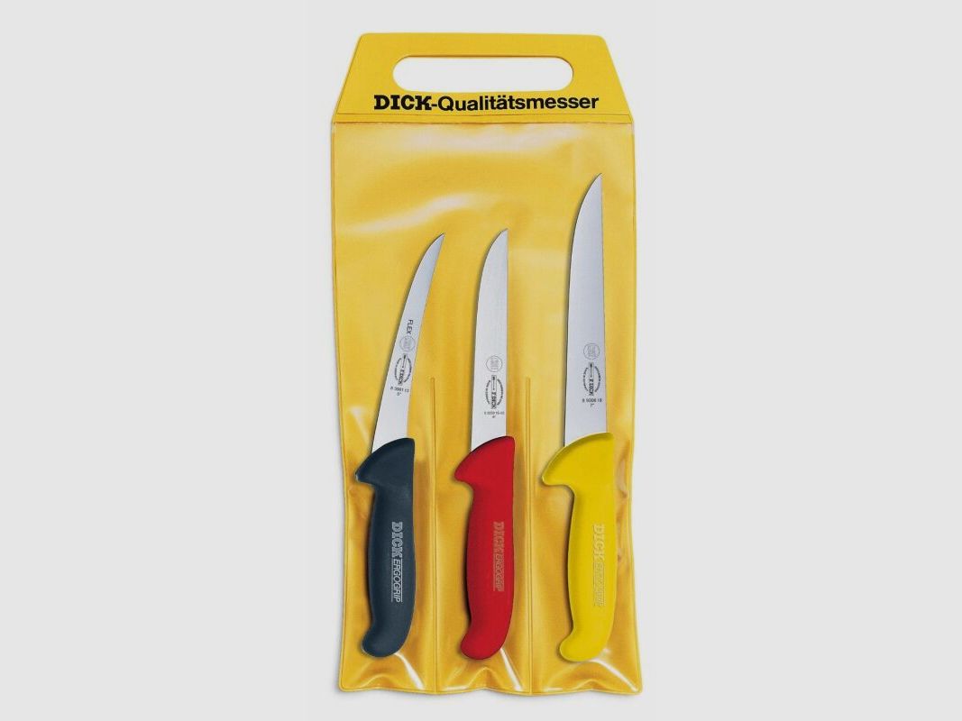 Dick Ergogrip Messersatz 3-Teilig Ausbeinmeisterschaft