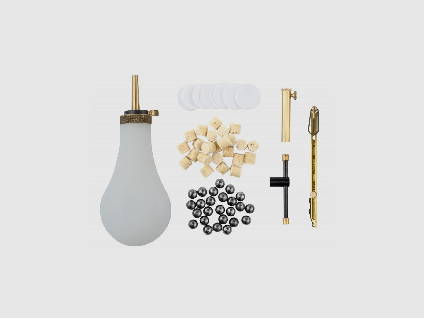 Set zur Ladung von Schwarzpulver mit Perkussion Kal. .44, Bild 1 von 2