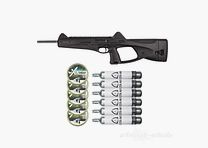 Beretta Cx4 Storm Cal. 4.5mm Set + Diabolos & CO2 Capsules