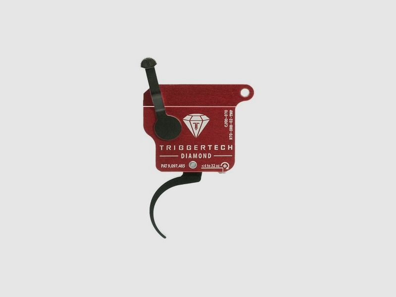 TriggerTech Diamond Trekker met Veiligheid 0,3–2 lbs Gebogen SST – Remington 700 #502-000727