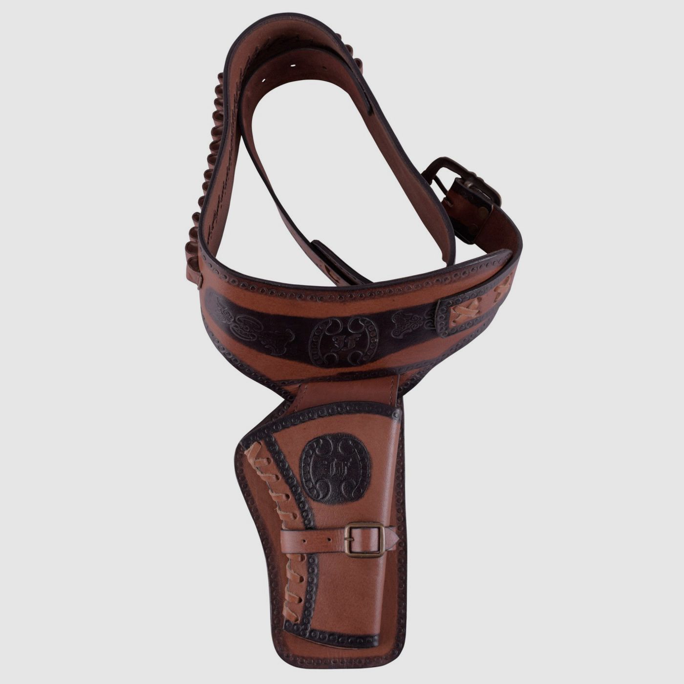 Western Revolverriem met Holster