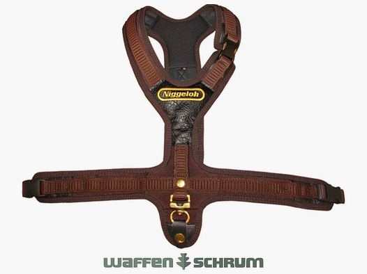 Niggeloh Hundegeschirr Follow braun