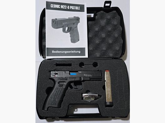 ISSC M22 9mm PAK blank gun rare