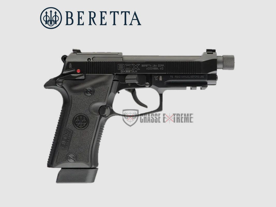 Pistole BERETTA 80X Cheetah Tactical Schwarz Kal. 9mm kurz, Bild 1 von 5