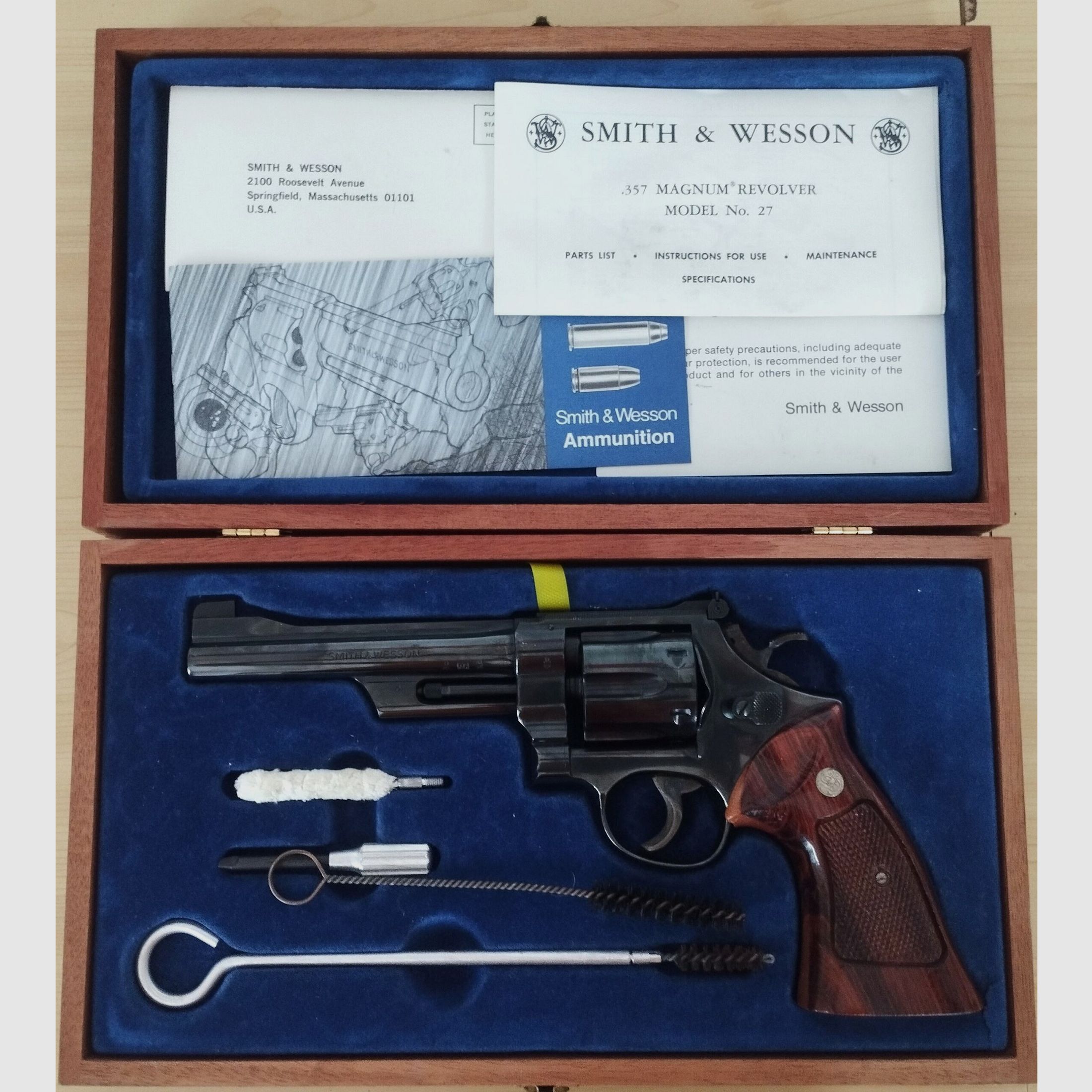 S&W mod. 27-2 cal.357Mg. 6″ Sportivo DA COLLEZIONE, immagine 3 di 10