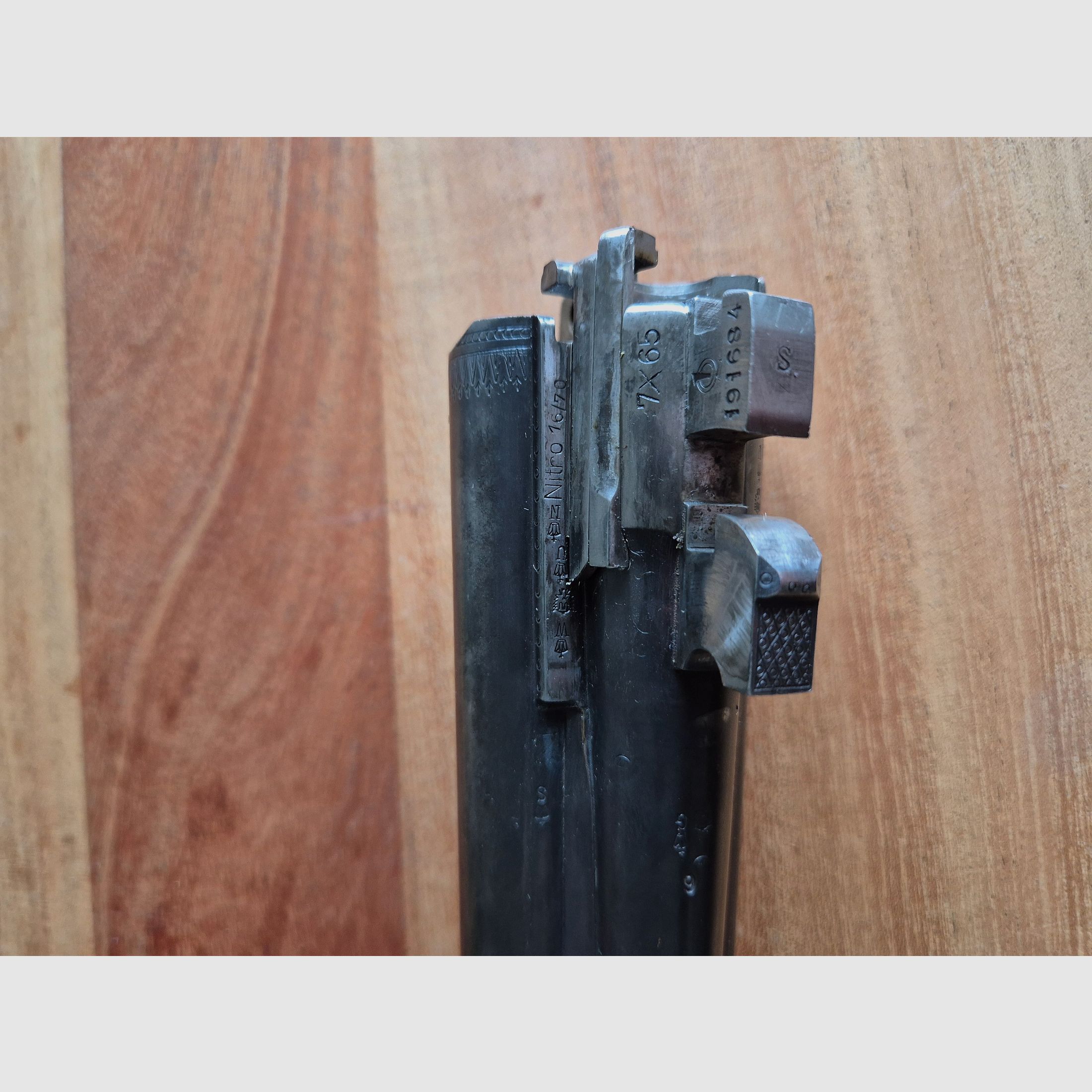 Suhler Drilling Kaliber 7x65R und 16/70