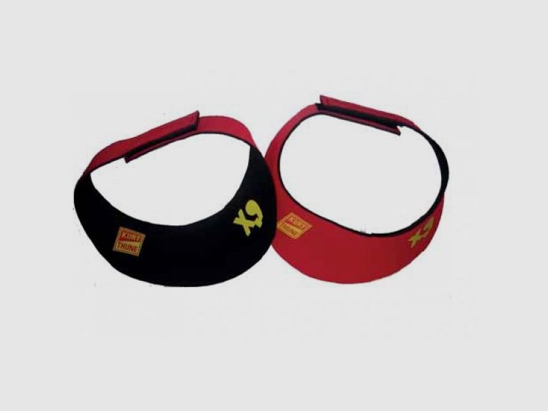KURT THUNE Visor X.9 zwart-rood, afbeelding 2 van 2