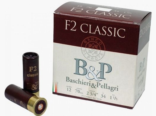 BASCHIERI & P. F2 CLASSIC Kal.12 gr.34 pb.10