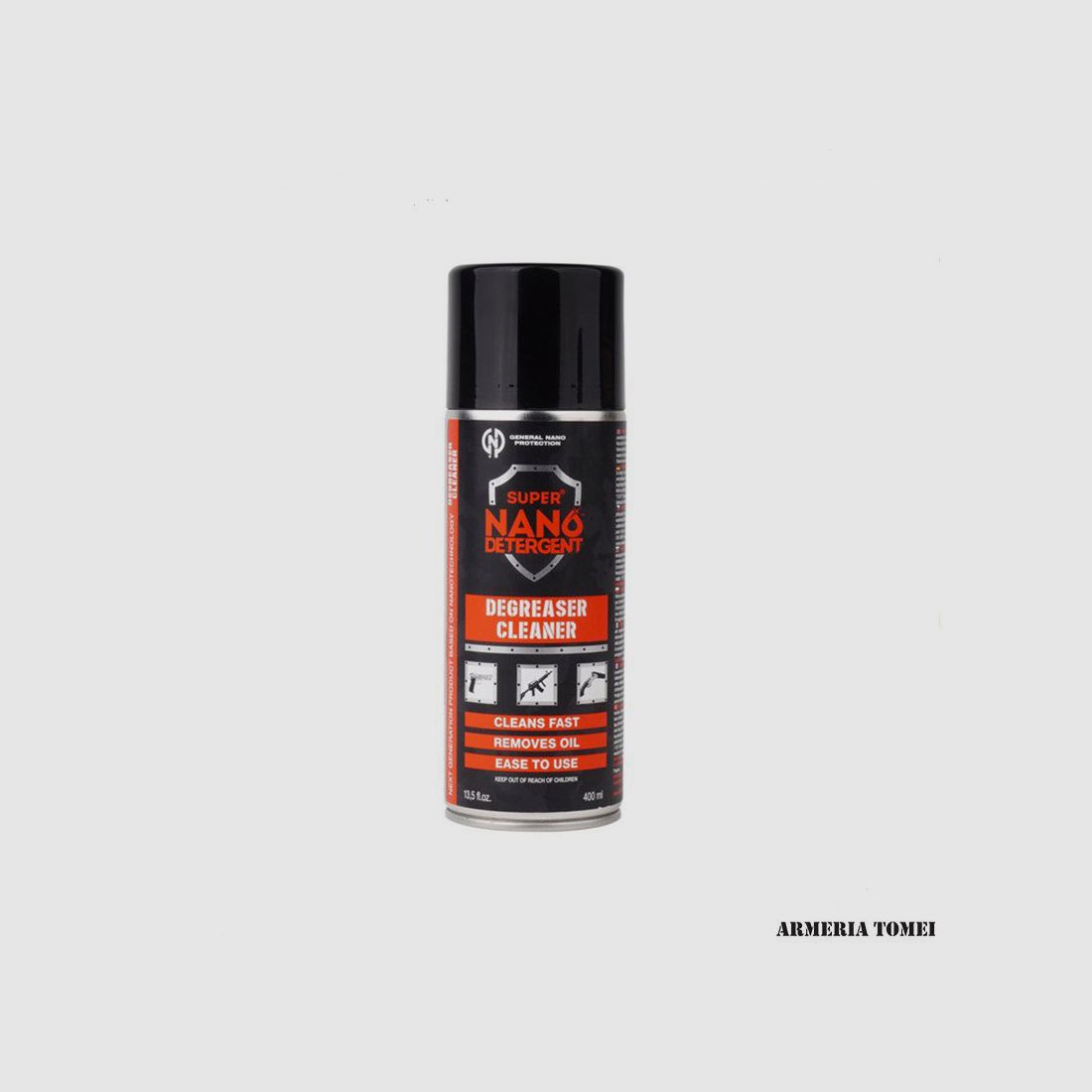 SUPER NANO DÉTERGENT – DÉGRAISSANT 400ml (DÉGRAISSANT POUR ARMES)