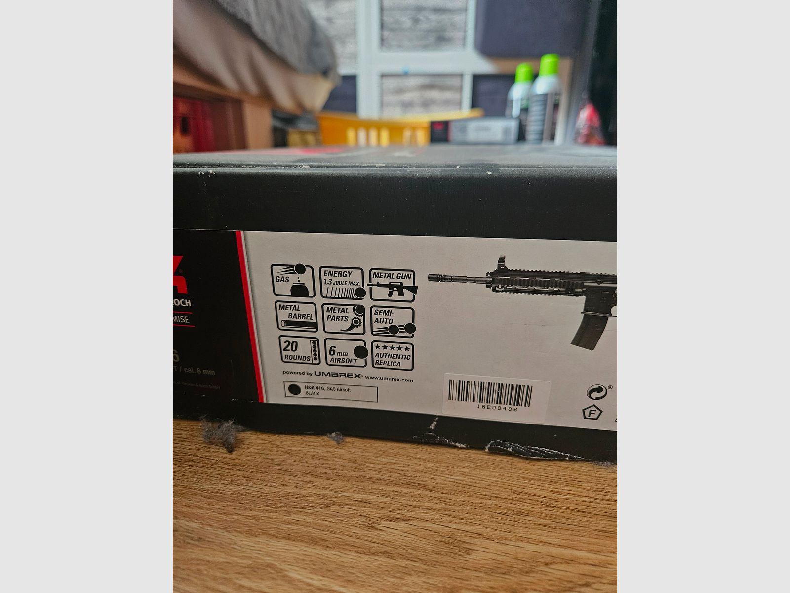 VFC HK416 GBB nero