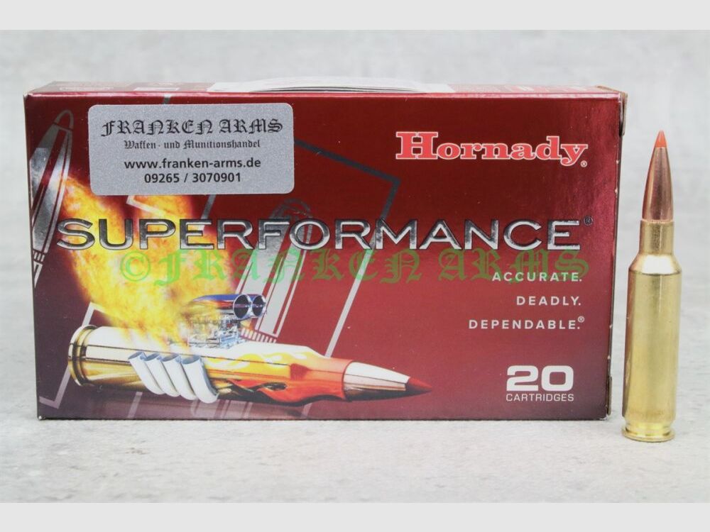 Hornady SST 6,5 Creedmoor 129gr. 8,4g 20 Stück Staffelpreis