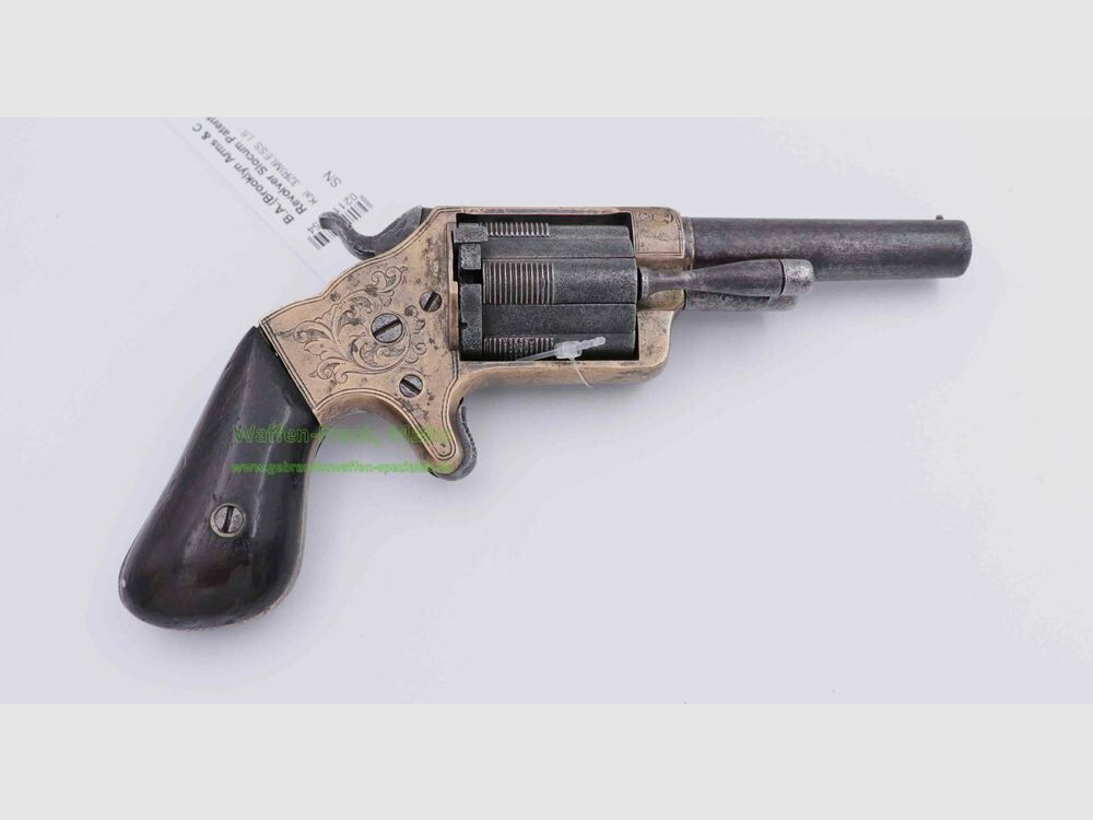 B.A.(Brooklyn Arms & Co) N.Y. Revolver Slocum Patent 1863