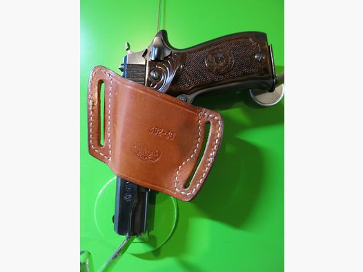 Pistolen-Holster BUCHEIMER 302-30, Hüftholster taktisch, z. B. halbautom Pistolen 7,65 mm Br., verdecktes Tragen