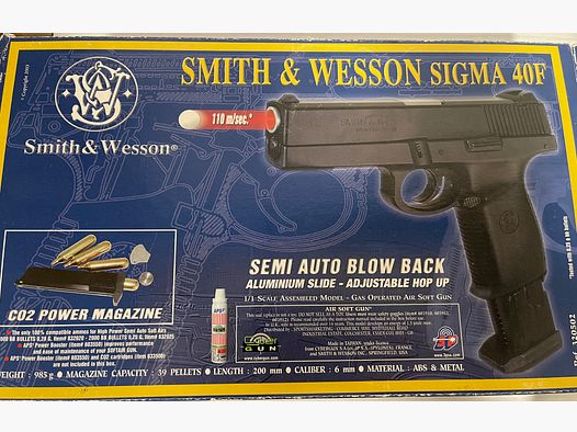 Smith & Wesson Sigma 40 F Airsoft