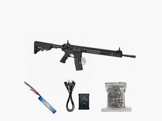 SET !!! Softair - Gewehr - G & G CM15 KR APR 14.5 Inch - ab 14, unter 0,5 Joule
