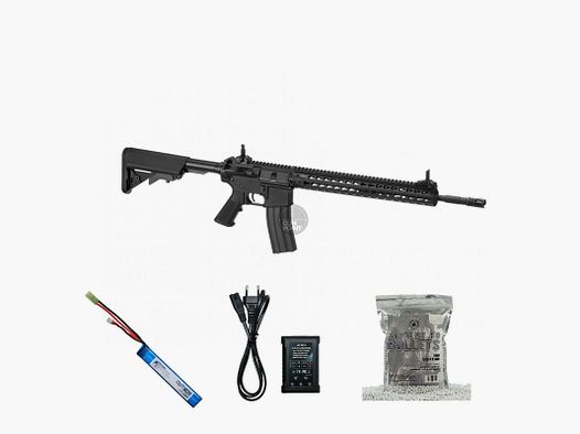 SET !!! Airsoft - Rifle - G & G CM15 KR APR 14.5 Inch - a partir de 14, menos de 0,5 Joule