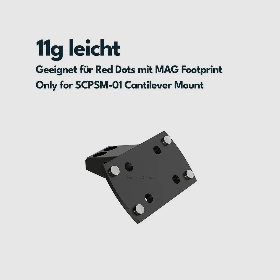 Vector Optics SCPSM-C01 Montaje Offset de 45° para SCPSM-01, imagen 3 de 4