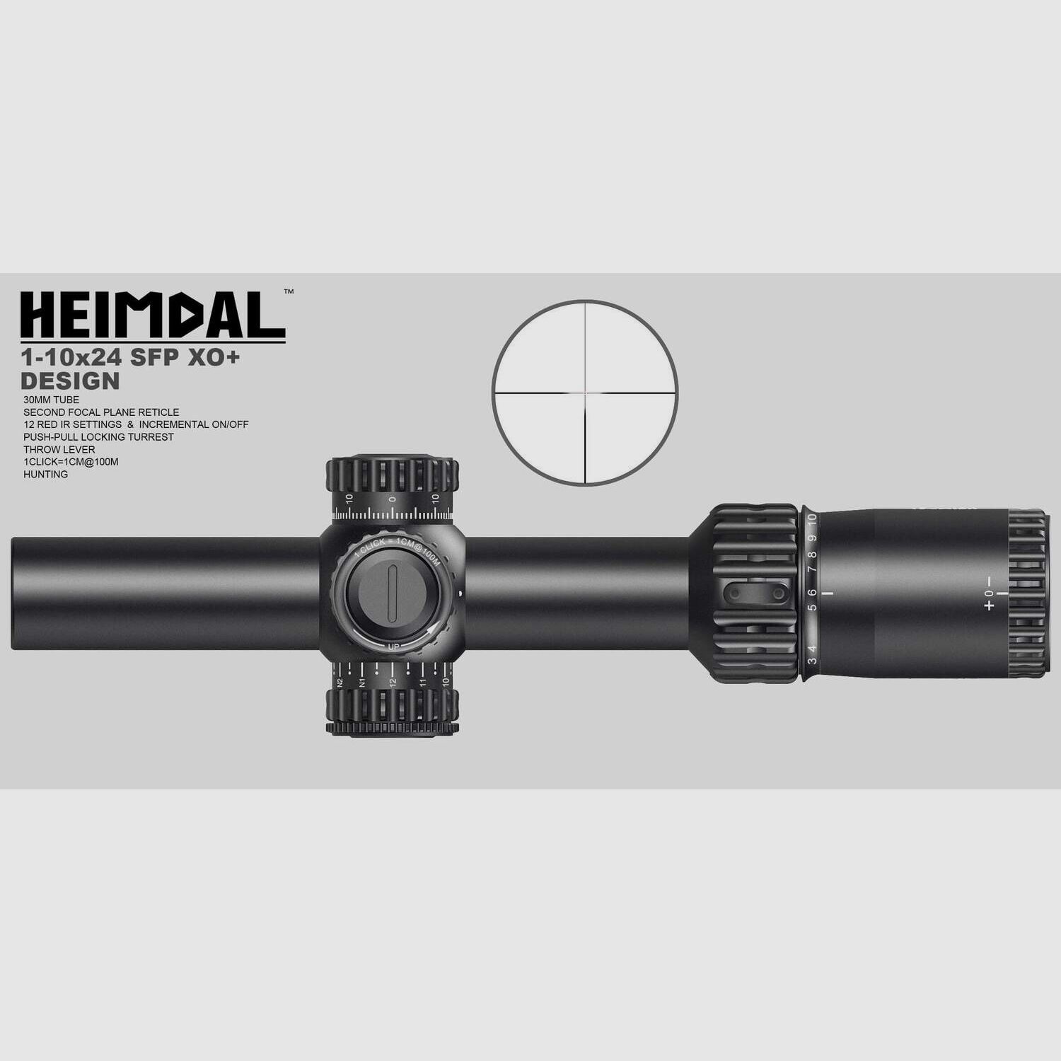 Heimdal XO, 1-10×24, billede 3 af 4