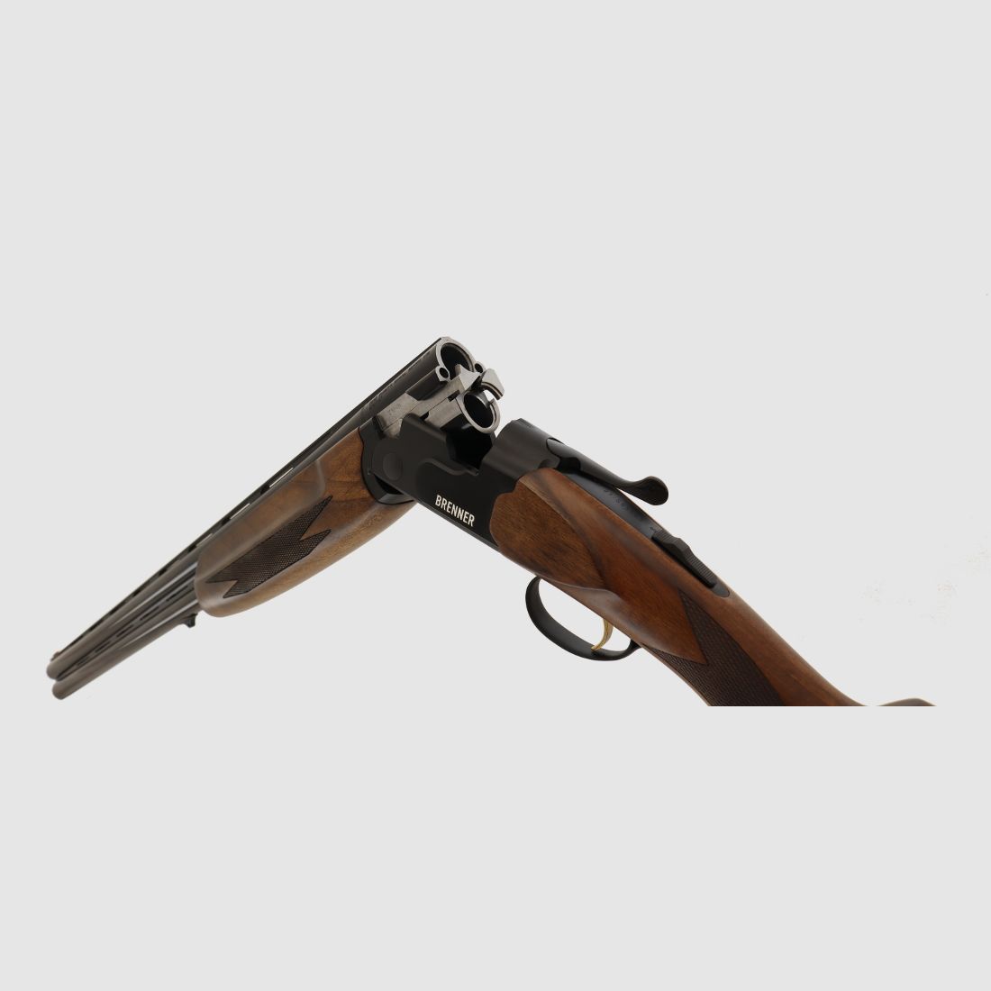 Neuwaffe, auf Lager: Bockflinte Brenner BF18 Black LL71cm 12/76 Stahlschrotbeschuss Bockdoppelflinte schwarz (Art.Nr.: BRE06-0010) Finanzierung möglich!