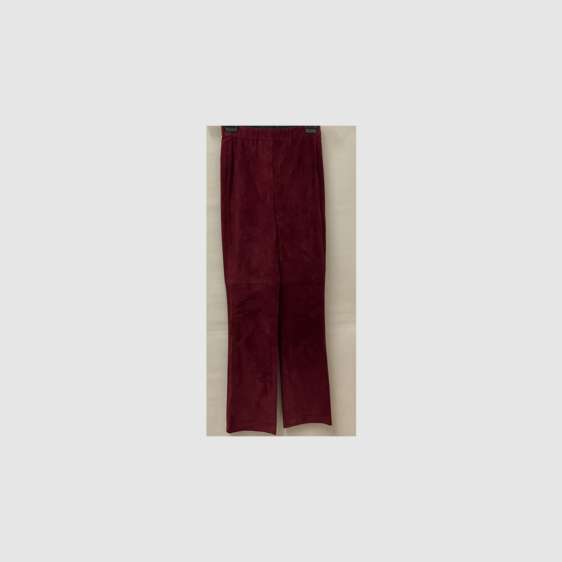 Maximilian Pantalon en Cuir Laura en Bordeaux