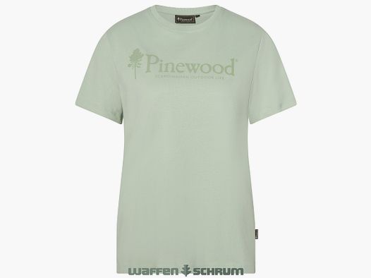 Pinewood T-Shirt Outdoor Life Frosty Green