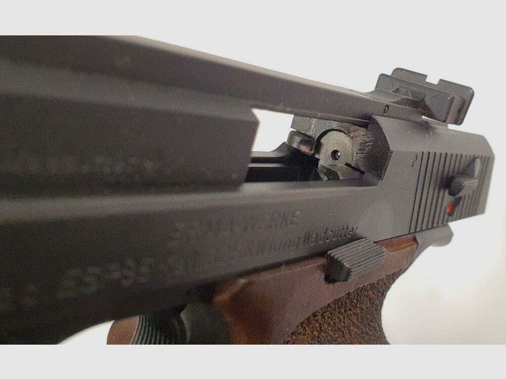 Pistol Erma Mod.ESP85A including interchangeable system with accessories