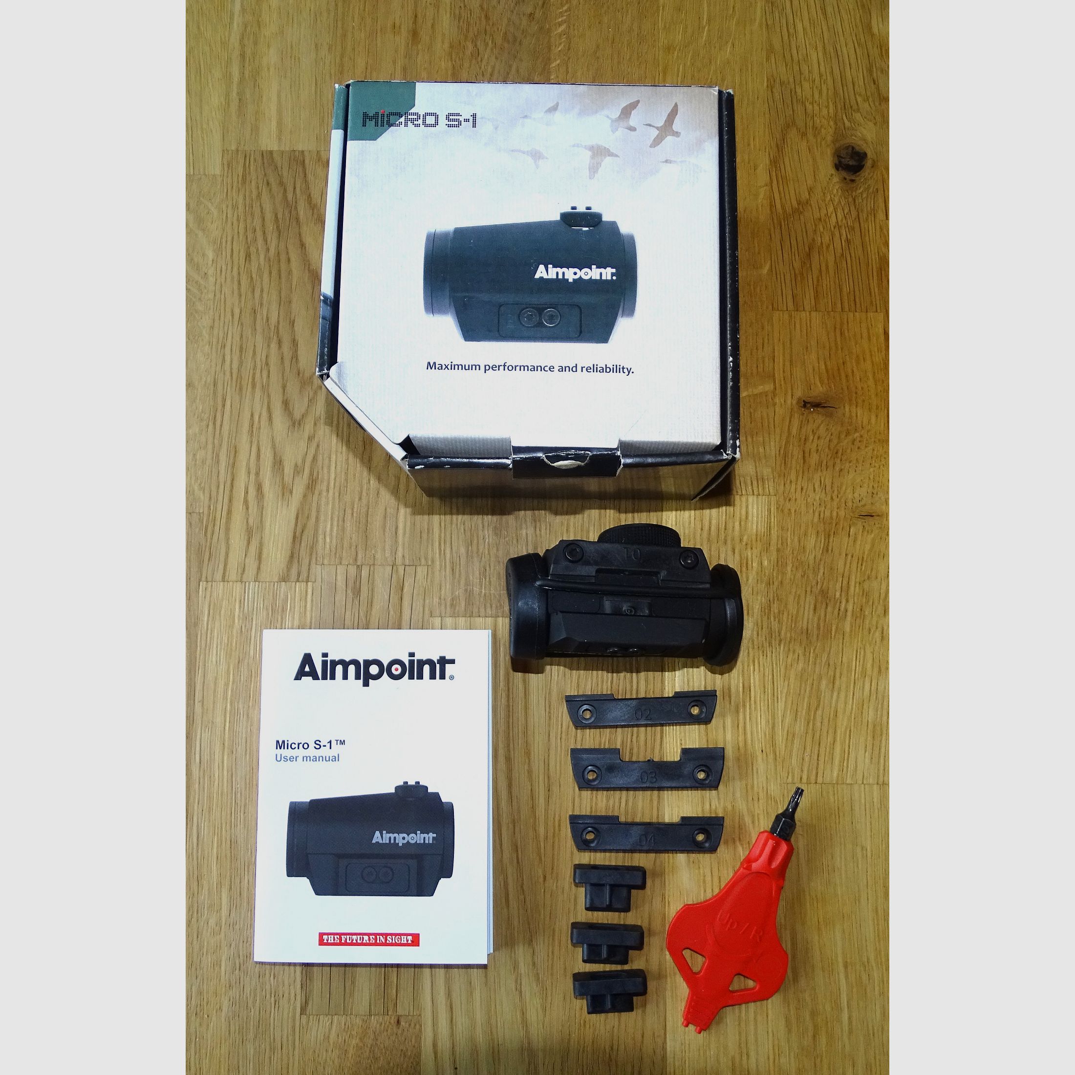 Aimpoint red dot sight Micro S1 for shotgun