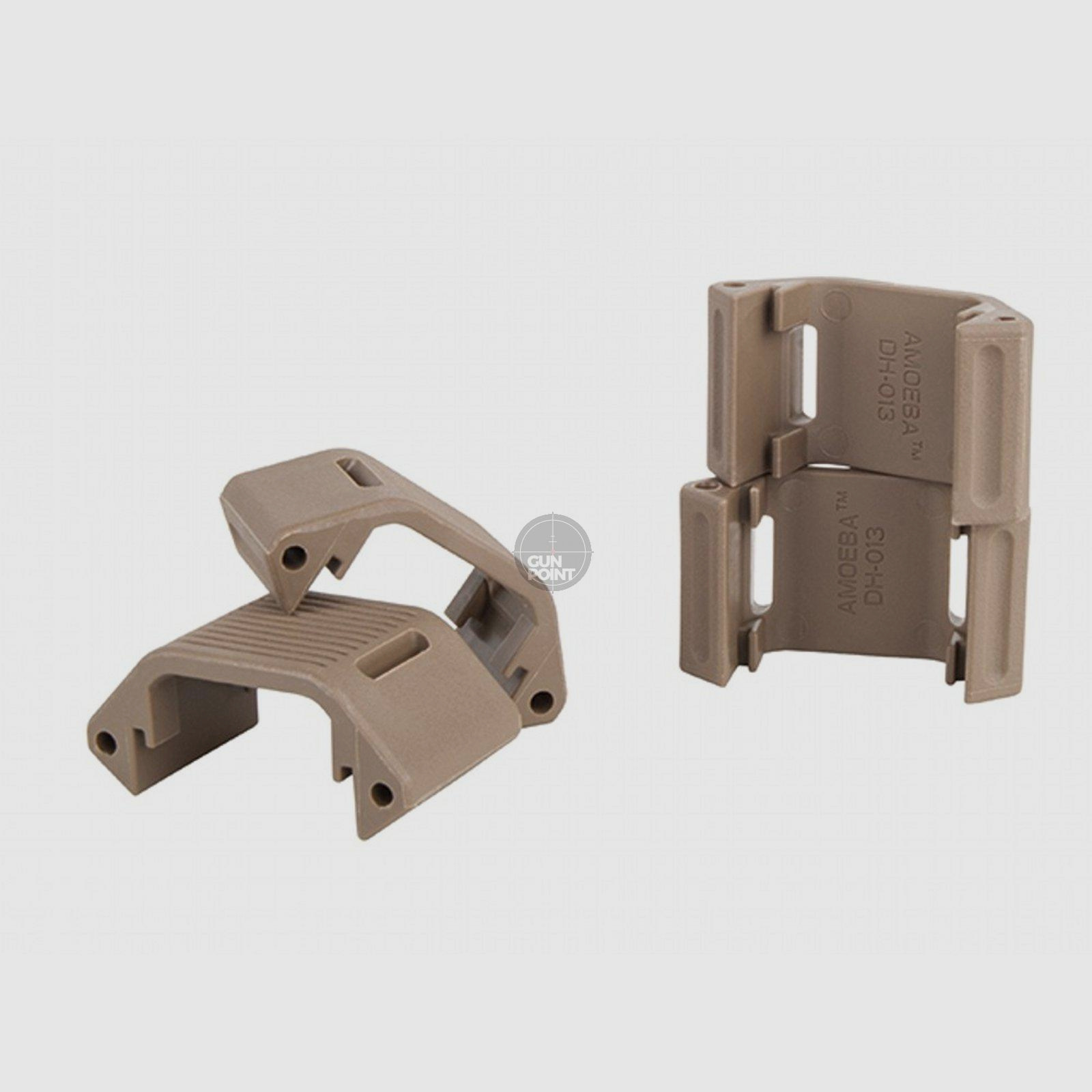 ARES Amoeba M4 Handguard Standard Unit 4er Pack terra scura