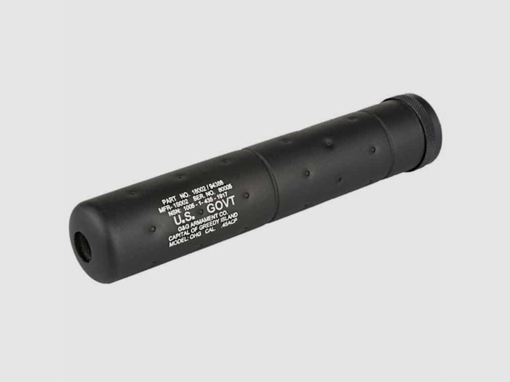 G&G SOCOM Airsoft Silencer (large) CCW