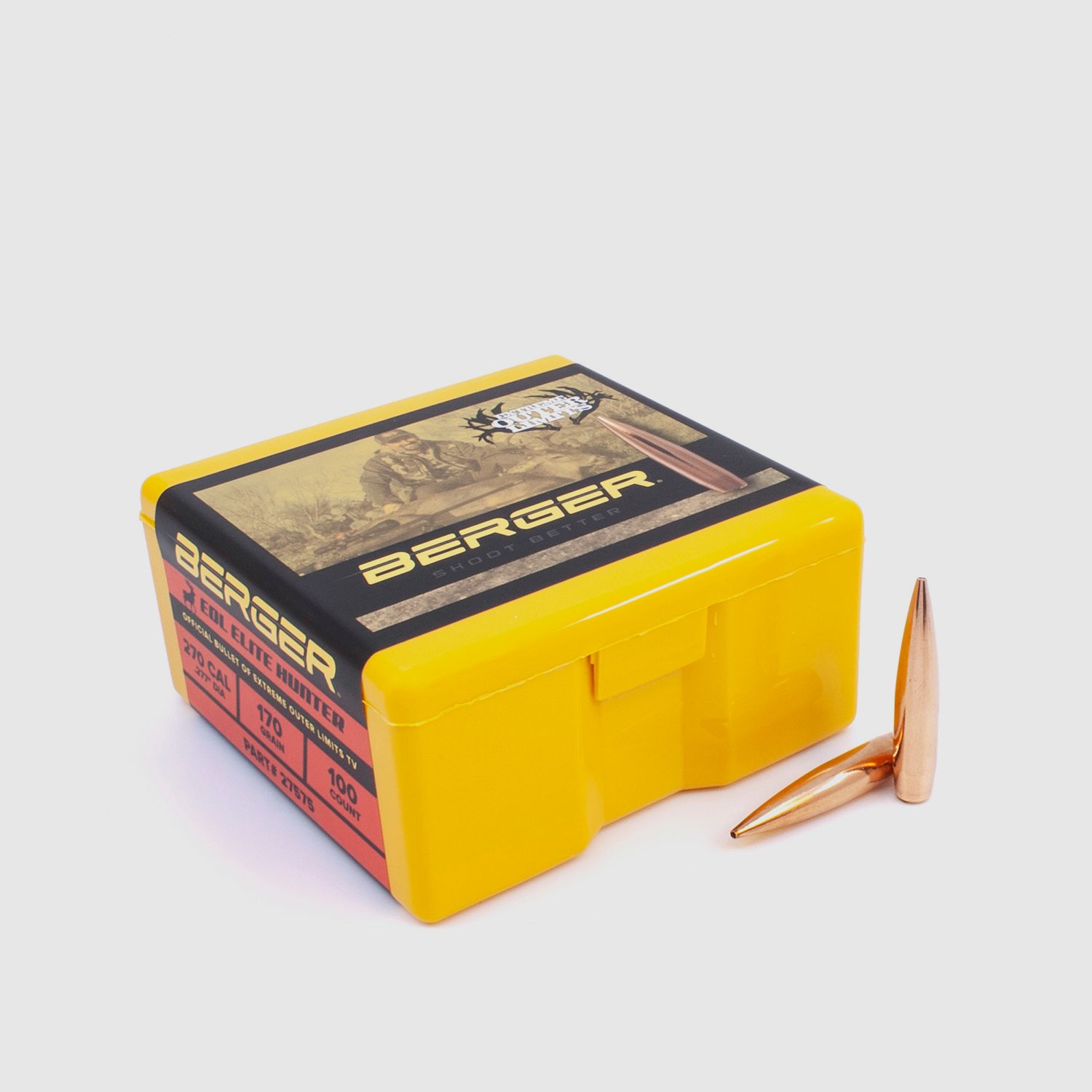 Berger Pocisk .270 EOL Elite Hunter 170GR 100 Sztuk, zdjęcie 8 z 11