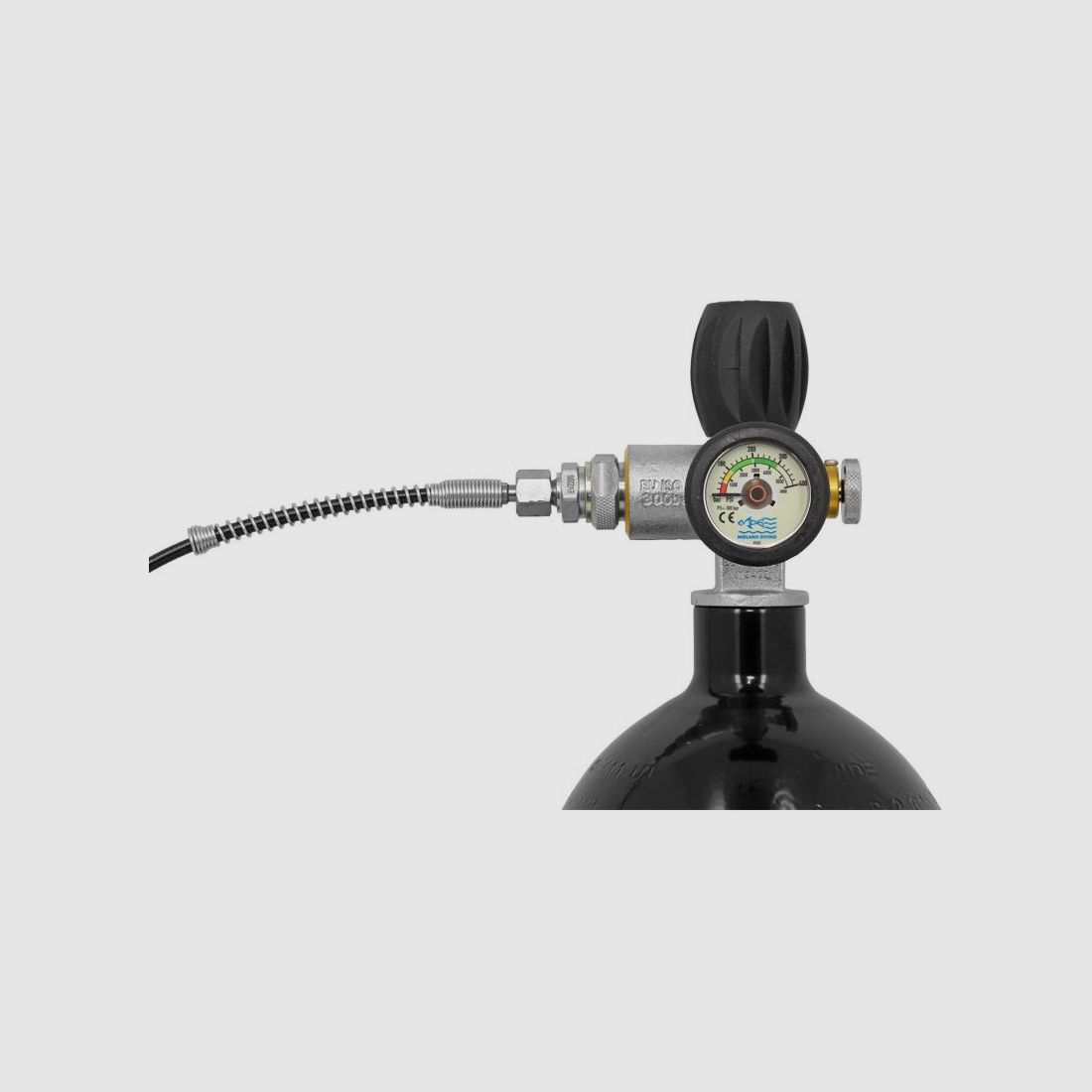 PCP-Ladeflasche 5 Liter 300 bar + Ladeflexible MDE, Bild 2 von 2