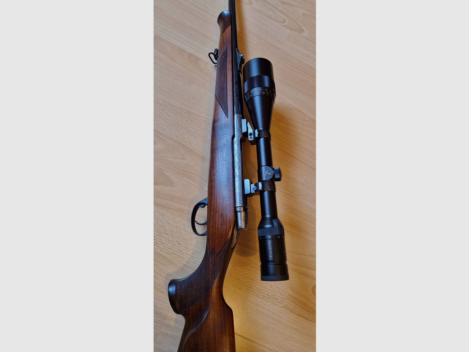 Fucile ripetitore Antonio Zoli AZ 1900 Bavaria Super Lusso con cannocchiale Swarovski