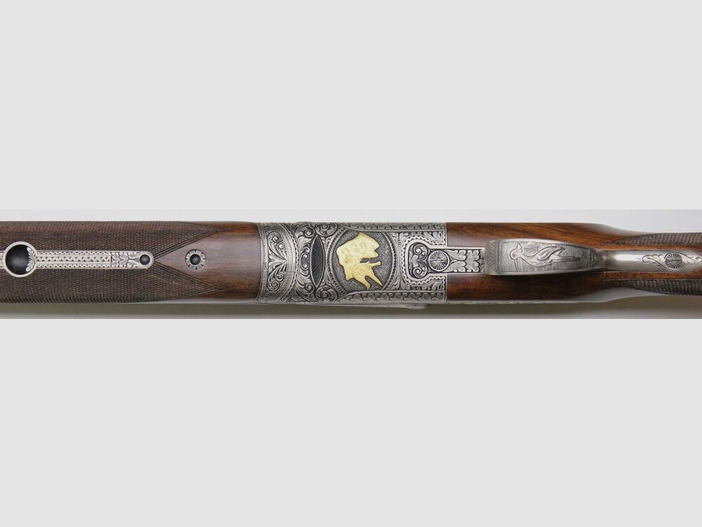 American Arms Excelsior (Hersteller F. Sarriugarte) Seitenschloss