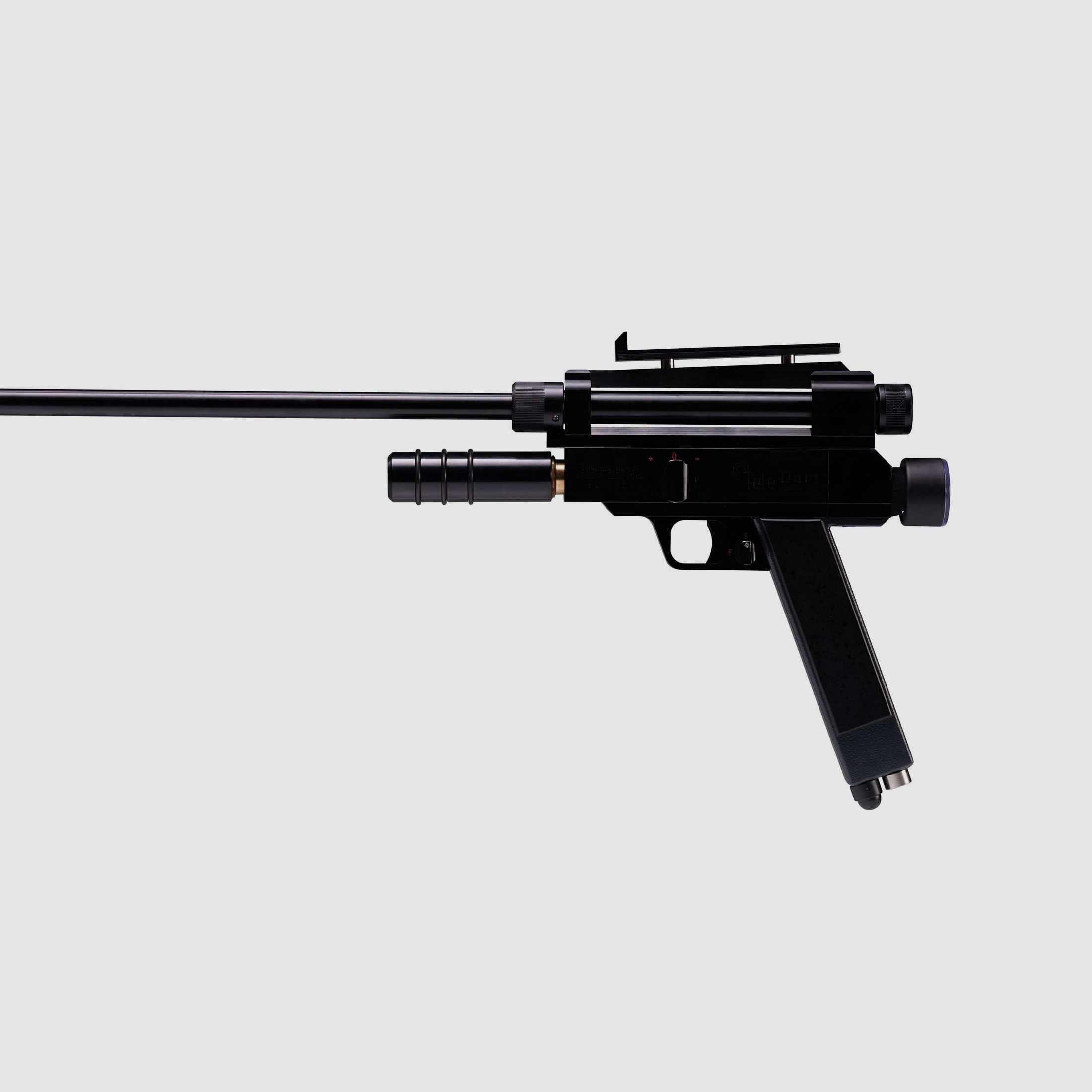 Pistolet d'injection et d'anesthésie TeleDart CO2 RD406 avec étui pour fusil, image 2 sur 2