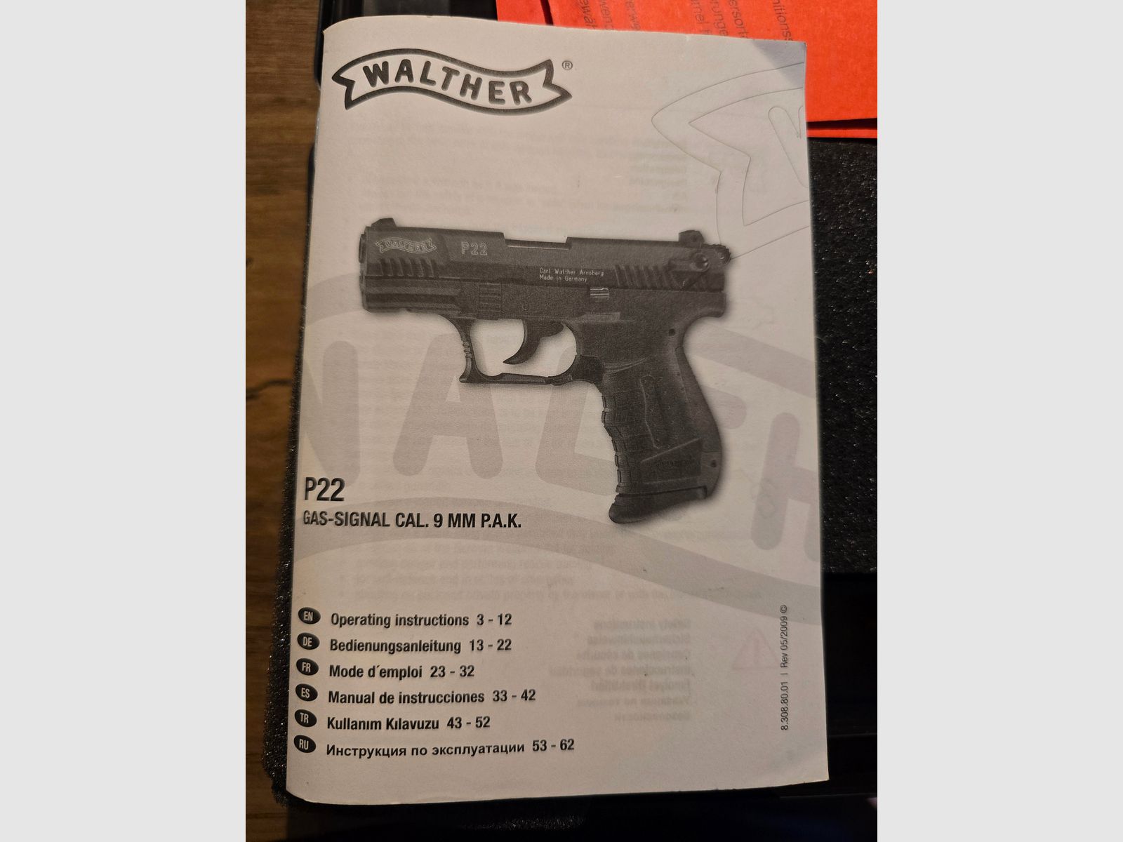 Walther p22 Gas -Signal Cal.9mm P.A.K Nur Abholung!, Bild 2 von 3