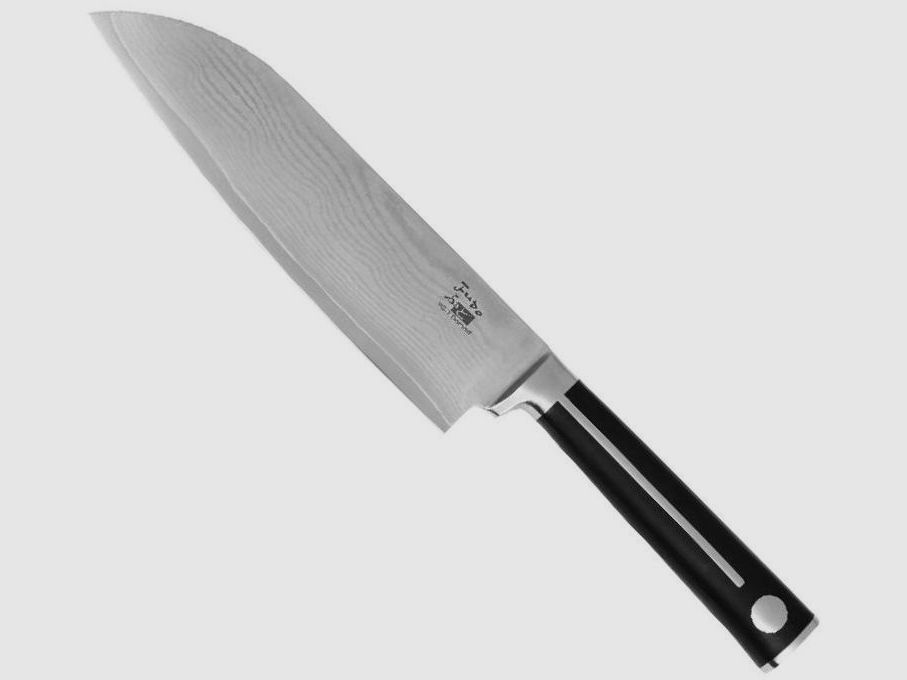Fudo Santoku, 33 Lagen Damast Kochmesser