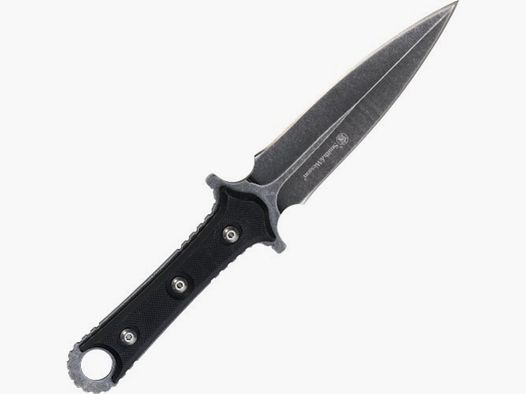 Stiletto dagger in stonewashed finish