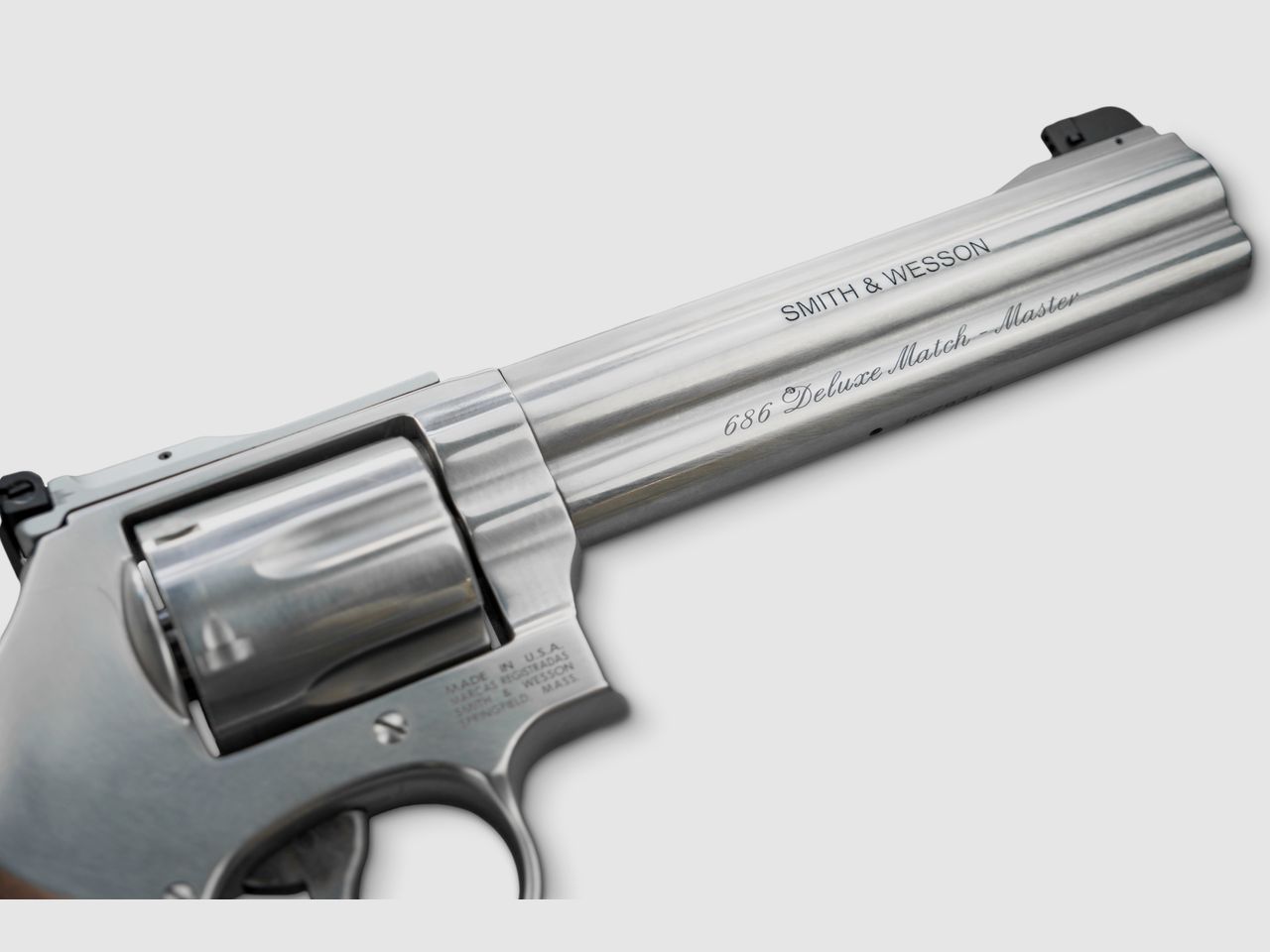Smith & Wesson Revolver 686 Match Master 6" .357 Mag. Stainless, image 3 of 7