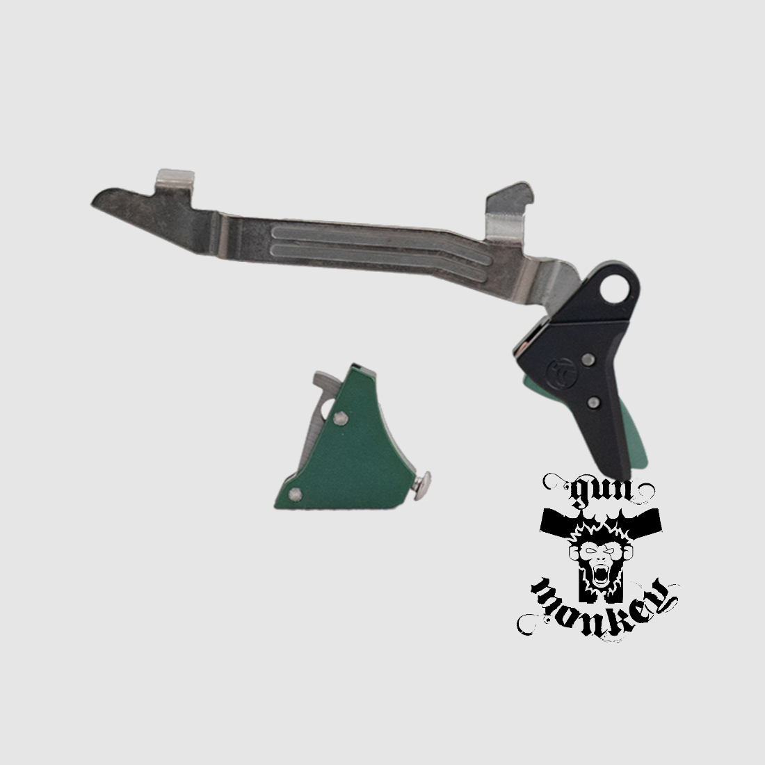 Timney Glock Gen. 5 Alpha Competition Series Trigger, Color: Green