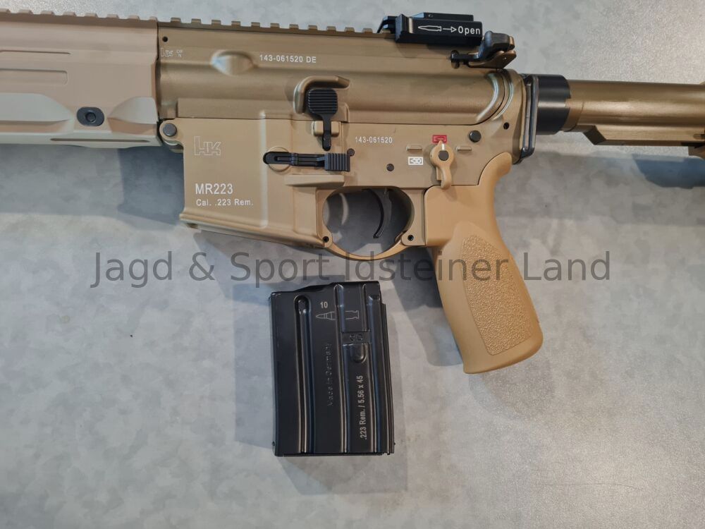 Heckler & Koch MR223-A3, LL:11"/approx 28cm, sand color, sportily approved!