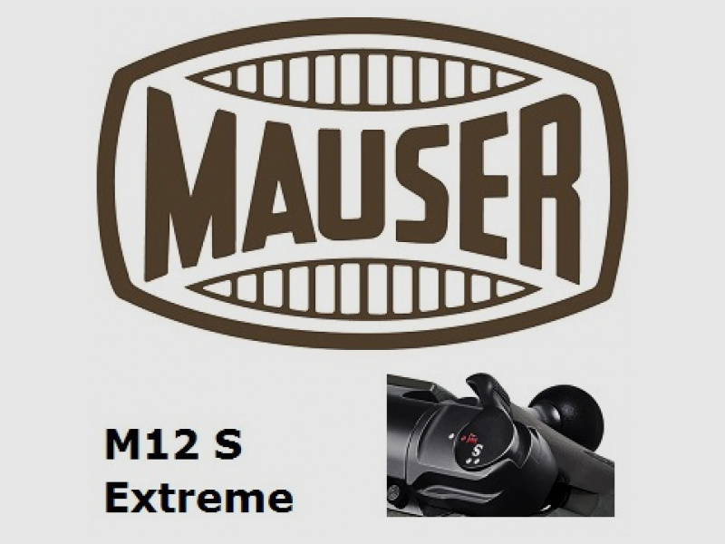 Mauser M12 Extreme (Tension manuelle) carabine à répétition avec filetage de bouche