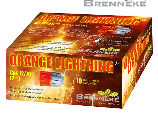 Brenneke Orange Lightning .12/70 28,4g 10 Patronen